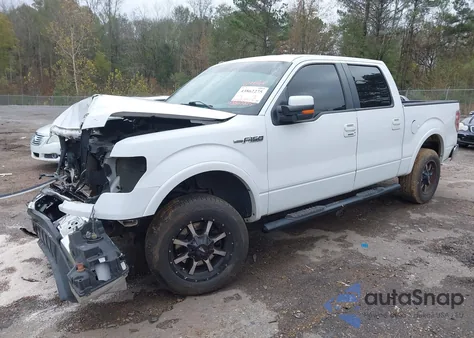 2013 Ford F-150 Lariat from USA, damaged, VIN 1FTFW1CF2DFB64450